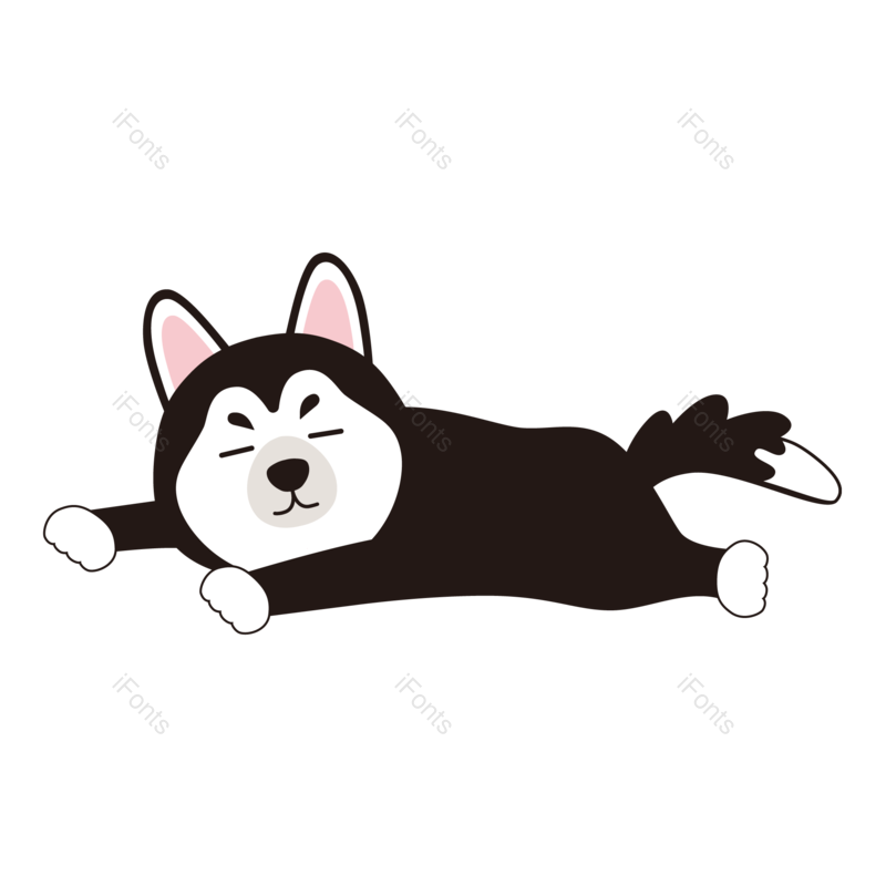 插画图片,宠物元素,宠物狗PNG,漫画免抠素材